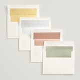 "Canopy" - Wedding Invitations in Ivy by Everett Paper Goods - Envelope Liner Options