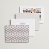 "Deco Nouveau" - Wedding Invitations in Vanilla by Lori Wemple - Back of Card Options