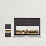 "North" - Wedding Invitations in Twilight by Baumbirdy - FREE Wedding Website