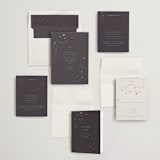 "North" - Wedding Invitations in Twilight by Baumbirdy - Invitation Suite