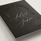 "The Arc" - Wedding Invitations in Truffle by Vera Lim - Detail