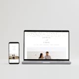 "Flicker" - Wedding Invitations in Sparkle by Pixel and Hank - FREE Wedding Website