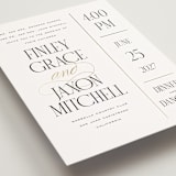 "Unite" - Wedding Invitations in Opal by Leah Bisch - Detail