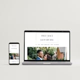 "Unite" - Wedding Invitations in Opal by Leah Bisch - FREE Wedding Website