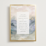 "Mountain" - Wedding Invitations in Latte by Lori Wemple - Front