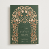 "Autumnal Arch" - Wedding Invitations in Leaf by Erin German - Front