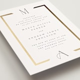 "Chisel" - Wedding Invitations in Quartz by Kristie Kern - Detail