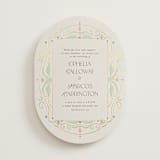 "Ornate Elegance" - Wedding Invitations in Ivory by Maria Hilas-Louie - Front