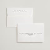 "Deco Band" - Wedding Invitations in Blush by Kindred Fields - FREE Recipient Addressing