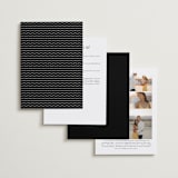 "Inventive" - Wedding Invitations in Pepper by Olivia Raufman - Back of Card Options