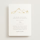 "Colorado" - Wedding Invitations in Earth by Mansi Verma - Front