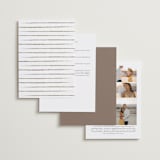 "Colorado" - Wedding Invitations in Earth by Mansi Verma - Back of Card Options