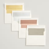 "Hillside" - Wedding Invitations in Graphite by Everett Paper Goods - Envelope Liner Options
