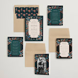 "Wedding birds" - Wedding Invitations in Onyx by Ana de Sousa - Invitation Suite