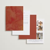 "Autumn Leafs" - Wedding Invitations in Autumn by Itsy Belle Studio - Back of Card Options