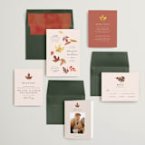 "Autumn Leafs" - Wedding Invitations in Autumn by Itsy Belle Studio - Invitation Suite