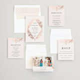 "Regal Mehndi" - Wedding Invitations in Champagne Rose by Oma N. Ramkhelawan - Invitation Suite