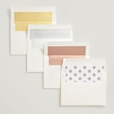 "Gilded Henna" - Wedding Invitations in Lily by Mansi Verma - Envelope Liner Options