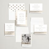 "Gilded Henna" - Wedding Invitations in Lily by Mansi Verma - Invitation Suite