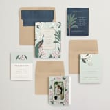 "Royal Wedding" - Wedding Invitations in Mint by Teju Reval - Invitation Suite