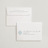 "Shraddha" - Wedding Invitations in Celestial by Deynaaz Daraei - FREE Recipient Addressing