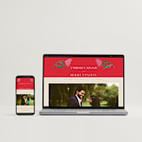 "Indian garden" - Wedding Invitations in Sindoor by Creo Study - FREE Wedding Website