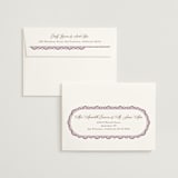 "Zardozi" - Wedding Invitations in Amethyst by Mansi Verma - FREE Recipient Addressing