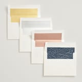 "waves" - Wedding Invitations in Navy by Jessie Steury - Envelope Liner Options