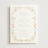 "Victorian Trellis" - Wedding Invitations in Golden Summer by Erin L. Wilson - Front