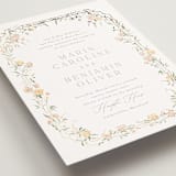"Victorian Trellis" - Wedding Invitations in Golden Summer by Erin L. Wilson - Detail