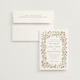 "Bright Garden" - Wedding Invitations in Garden by Yaling Hou Suzuki - Invitation with Envelope