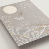 "Asahi" - Wedding Invitations in Ash by Jelena Vuletic - Detail