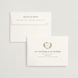 "Heritage" - Wedding Invitations in Honeysuckle by Leah Bisch - FREE Recipient Addressing