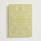 "French Train" - Wedding Invitations in Citron by Ani Somi - Front