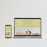 "French Train" - Wedding Invitations in Citron by Ani Somi - FREE Wedding Website