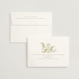 "French Train" - Wedding Invitations in Citron by Ani Somi - FREE Recipient Addressing