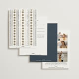 "Sadie" - Wedding Invitations in Periwinkle by Erin German - Back of Card Options
