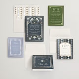 "Sadie" - Wedding Invitations in Periwinkle by Erin German - Invitation Suite