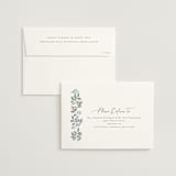 "Climbing Florals" - Wedding Invitations in Sapphire by Olivia Raufman - FREE Recipient Addressing