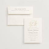 "Aperol" - Wedding Invitations in Chiffon by Kristie Kern - Invitation with Envelope