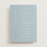 "Gilded Edge" - Wedding Invitations in Provincial by Angela Thompson - Front