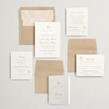 "The Romantic" - Wedding Invitations in Buttercream by Kristie Kern - Invitation Suite