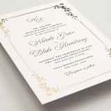 "Lake Como" - Wedding Invitations in Diamond by Kate Ahn - Detail
