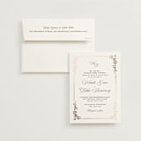 "Lake Como" - Wedding Invitations in Diamond by Kate Ahn - Invitation with Envelope