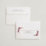 "Fiery" - Wedding Invitations in Ruby by Ghia Designs - FREE Recipient Addressing