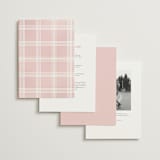 "salt and ivory" - Wedding Invitations in Caviar by Grae - Back of Card Options