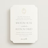 "Monatuk" - Wedding Invitations in Fog by Ashlee Townsend - Front