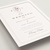 "fleu-de-sel" - Wedding Invitations in Rose by chocomocacino - Detail