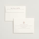 "fleu-de-sel" - Wedding Invitations in Rose by chocomocacino - FREE Recipient Addressing