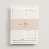 "fleu-de-sel" - Wedding Invitations in Rose by chocomocacino - Assembled with Belly Band